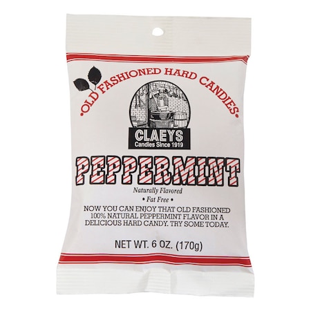 Claeys Candy Claeys Old Fashioned Natural Peppermint Hard Candy 6 oz 696